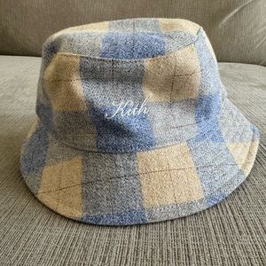 KITH Baby Bucket Hat - Light Blue Plaid